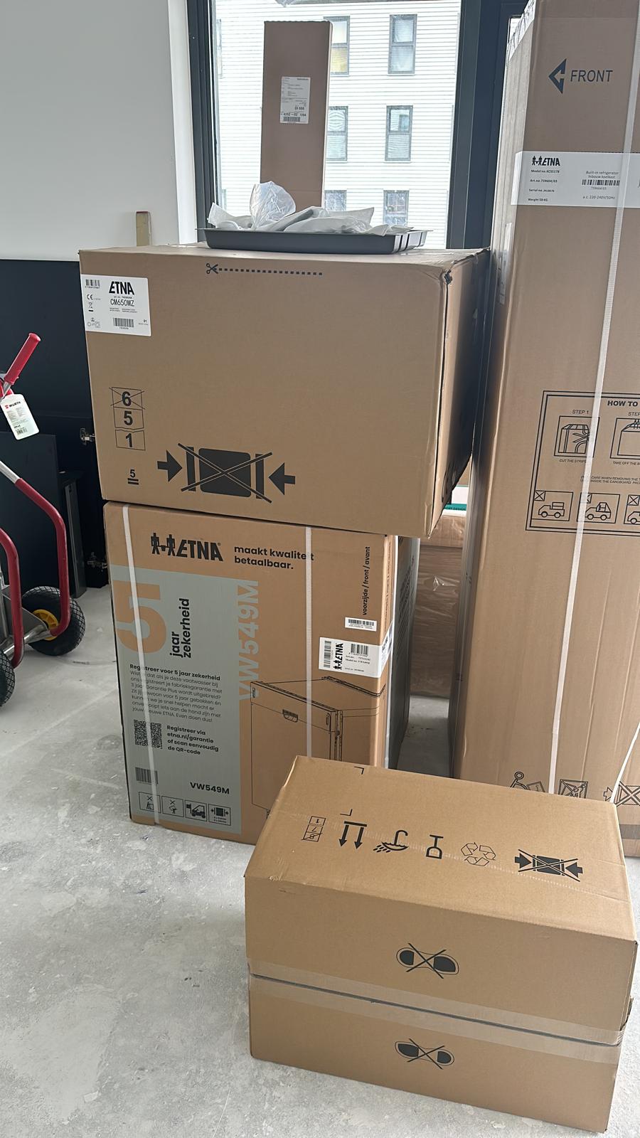 Leveringsproblemen met een nieuwe keuken