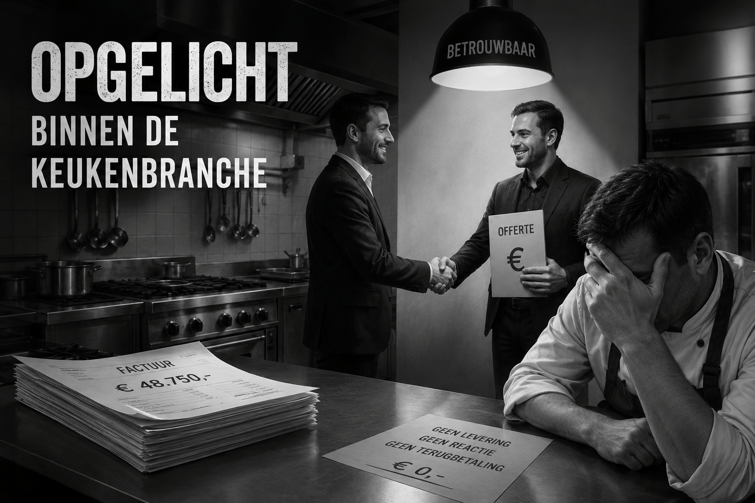“Cheap keukens, oplichters of?”.