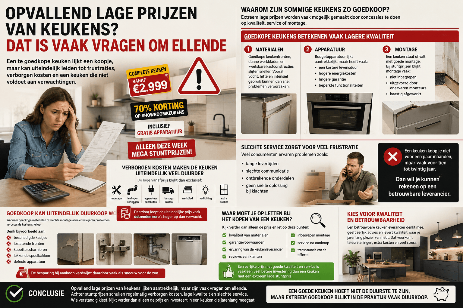 “Opvallend lage prijzen van keukens?”
