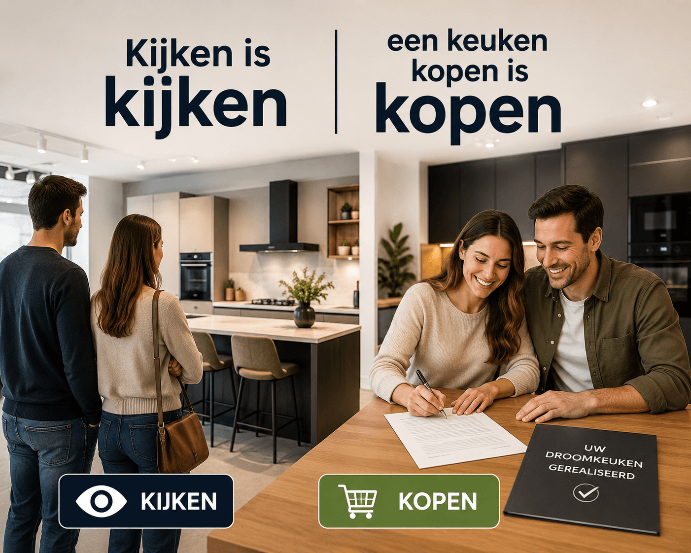 “Keukens Kijken? Pas op dat kijken geen kopen wordt”
