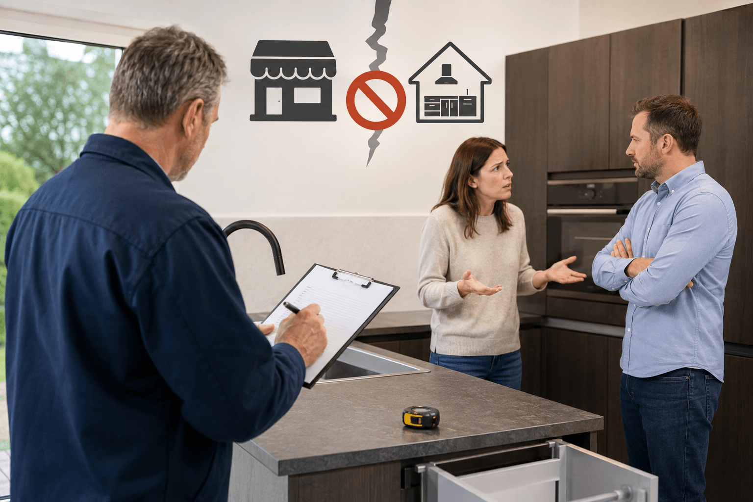 Moet u de keukenzaak uitnodigen bij een keukeninspectie?