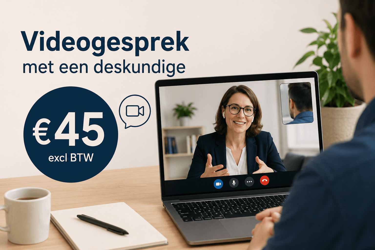 Keuken laten beoordelen via een videoafspraak.