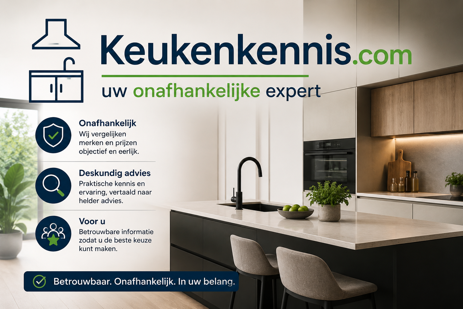 “Onafhankelijke expertise voor uw keuken nodig?”