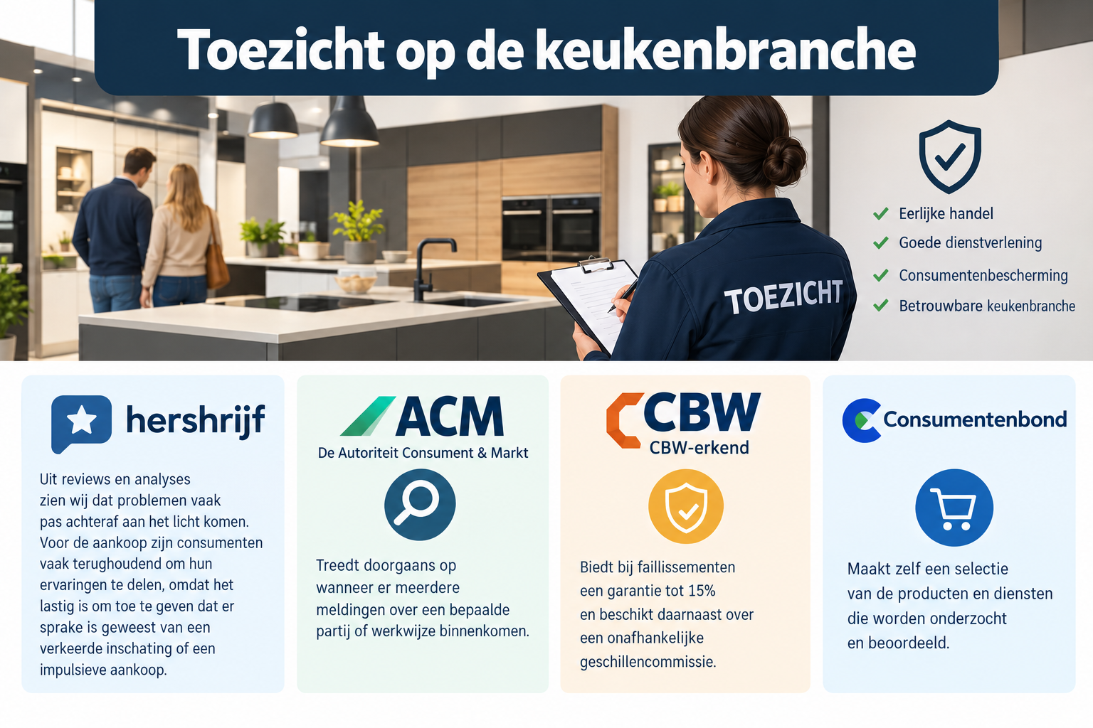 Miljarden in de keukenbranche. Miljoenen consumenten per jaar.